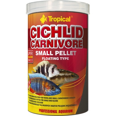 Tropical Cichlid Carnivore S Pellet 250 ml