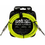 Ernie Ball Flex Green 3 m Директен - Директен Инструментален кабел (P06414)