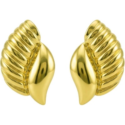 Marc Malone Elegantné pozlátené náušnice Bond Earrings MCE260681G