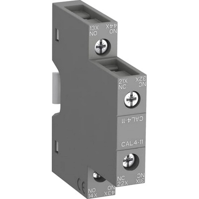 ABB Помощен контакт abb cal4-11, 1sbn010120r1011 - 1no+1nc (1sbn010120r1011)