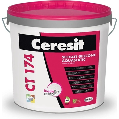 CERESIT CT 174 Silikon-silikát omítka 1,5mm 25kg