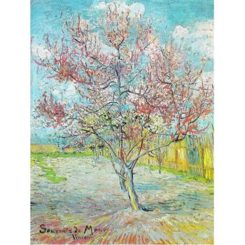 Fedkolor Живопис - репродукция 50x70 cm Pink Peach Trees, Vincent van Gogh - Fedkolor (Peach Blossoms_70x50)