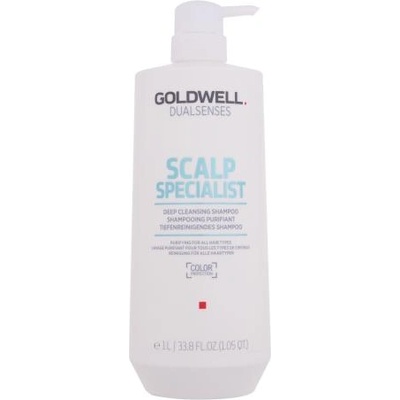 Goldwell Dualsenses Scalp Specialist Deep Cleansing Shampoo 1000 ml дълбокопочистващ шампоан за жени