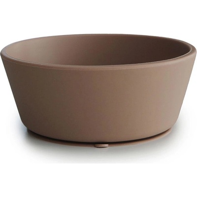 mushie Silikonová miska s přísavkou Natural MSB20003