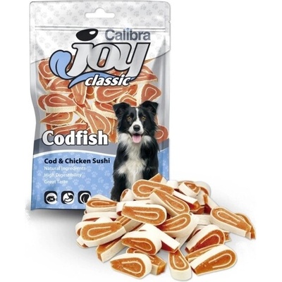 Calibra Joy Dog Adult Pamlsok Chicken & Cod Sushi 80 g