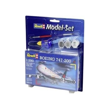 Revell Model Set plane 64210 Boeing 747 200 1:390