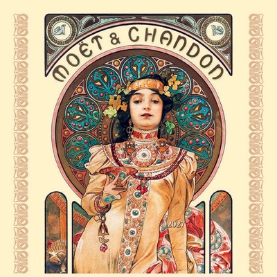 nástěnný ALFONS MUCHA čtverec 2027