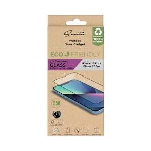 Sentio Tempered Glass 2.5D for iPhone 16 Pro / 17 Pro (2pcs) + Loop Camera Protection