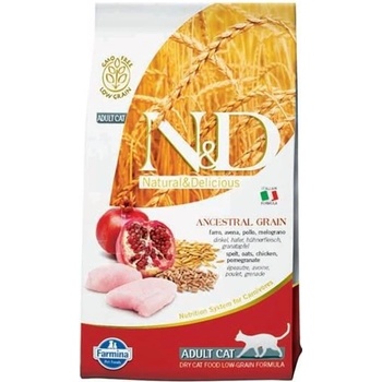Farmina N & D Low Grain Cat Adult Chicken & Pomegranate 10 kg