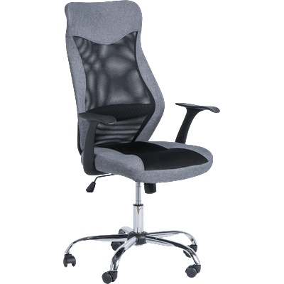 Carmen Президентски офис стол Carmen 7528 - сив (3520305)