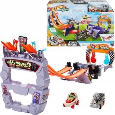 Mattel Hot Wheels Star Wars Racerverse závodní dráha HPL32