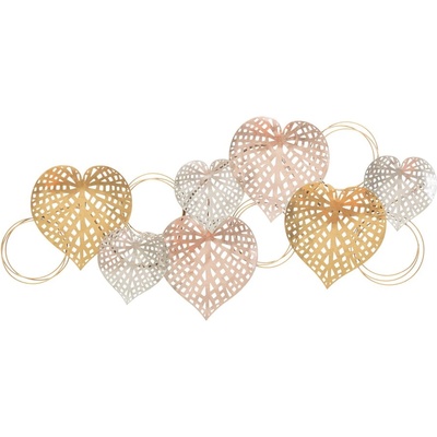 Mauro Ferretti Метална декорация за стена 91x40 cm Hearts - Mauro Ferretti (0323170000)