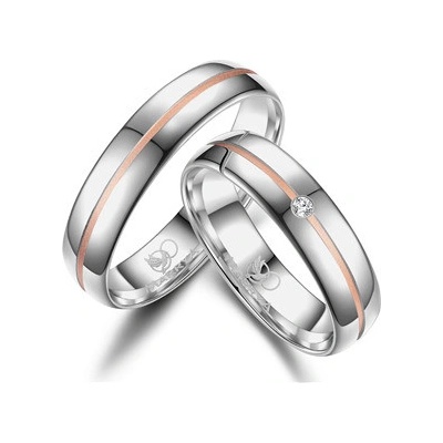 Marrya Dámský snubní prsten Stříbro SI 26D