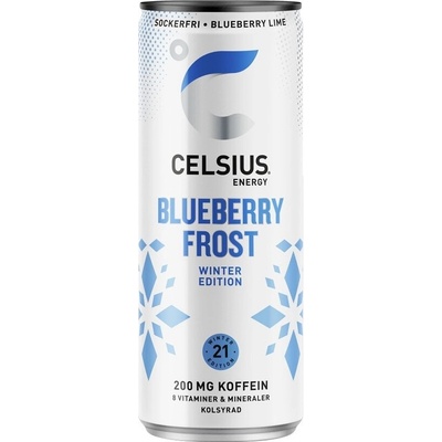 Celsius Energy Drink Blueberry Frost 355 ml