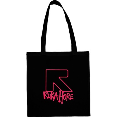 Taška Ruka Hore Logo Hip Hop Unisex Čierna