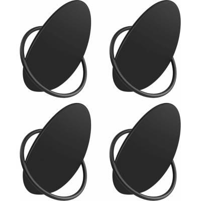 Songmics Ripple černý 4 ks