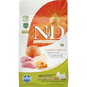 N&D Grain Free Adult Mini Boar & Apple With Pumpkin 800 g
