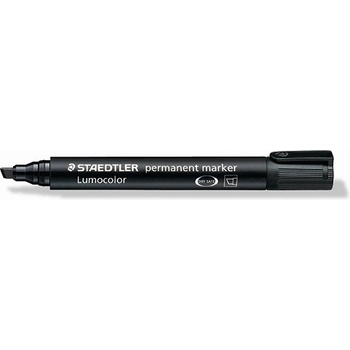 STAEDTLER Маркер Staedtler Lumocolor Perm наклонен 2-5мм черен (350-9)