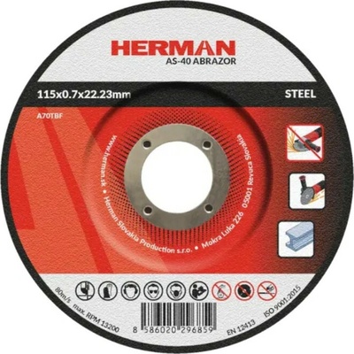 Herman Řezný kotouč 115 x 0,7 x 22,23 mm 14020101
