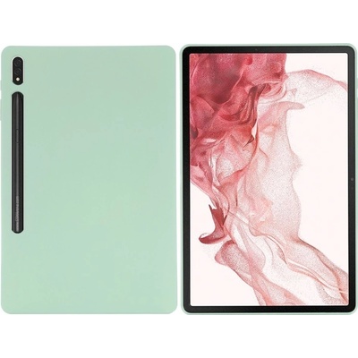 Vsechnonamobil 54224 RUBBER Ochranný kryt pre Samsung Galaxy Tab S8+ S7+ S7 FE zelený