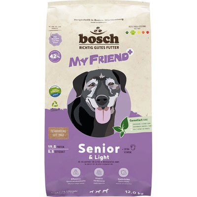 My Friend+ Dog Senior & Light 2 x 12 kg