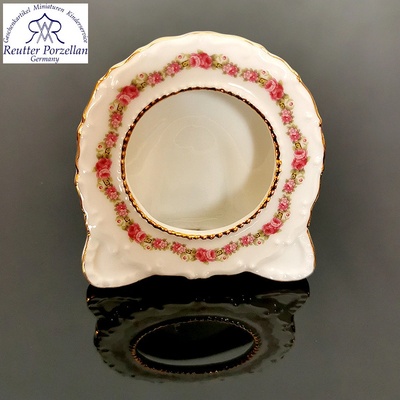 Reutterr Porzelan - Porcelánový rán na fotografiu so vzorom