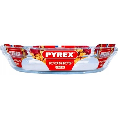 Pyrex Forma na koláč/tartu 23 x 26 cm průměr 23 cm