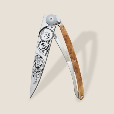Deejo 1CB035 Tattoo 37g Horlogerie collection Watchmaker juniper wood