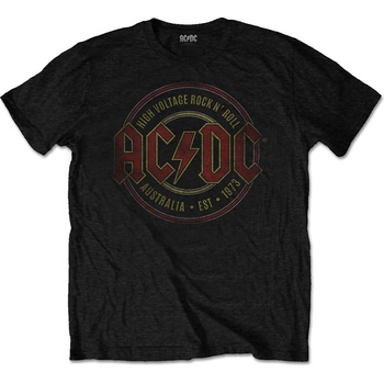 AC/DC tričko Est. 1973 čierne