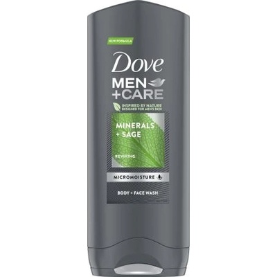 Dove Men+ Care Mineral & Sage sprchový gél 250 ml