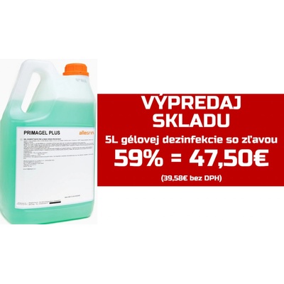Primagel Plus gélová dezinfekcia rúk kanister 5 l