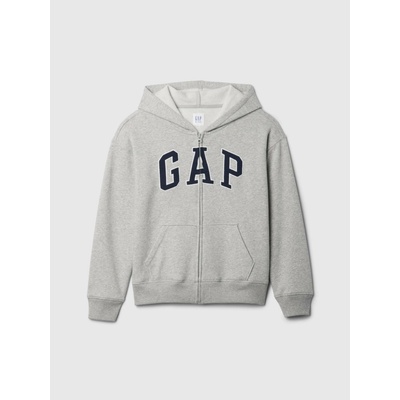 GAP dětská mikina s logem šedá