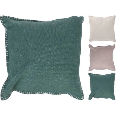 Homestyling Vankúš dekoračná bavlna zelená 45x45