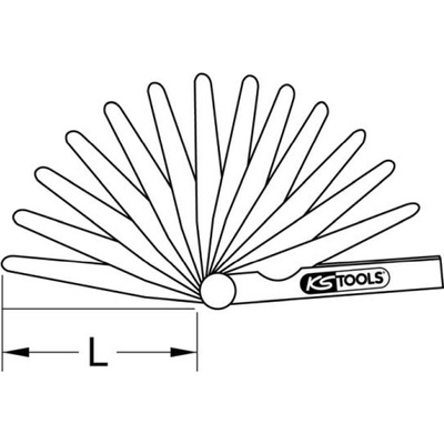 KS TOOLS Posuvne měřítko 300.0532