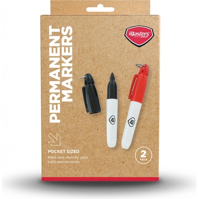 Masters Waterproof Ball Marker Pens X2