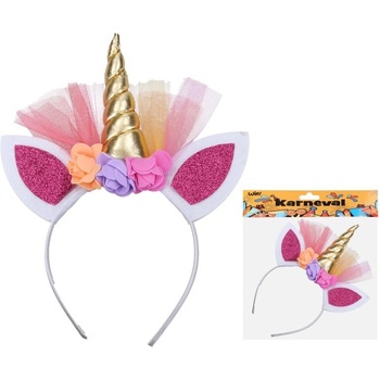 set čelenka s jednorožcom Wiky W026111