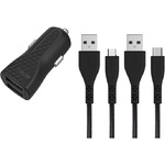 Energizer Зарядно за кола Energizer - Life time , USB, черно (DC2BLCMM)
