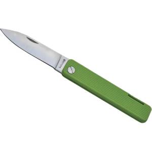 Baladeo eco355 papagayo / Къмпинг нож със силиконова дръжка и предпазител - лайм (cor eco355)
