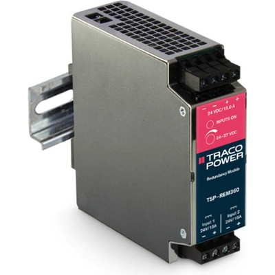 TracoPower TSP-REM360 redundantný modul na montážnu lištu (DIN lištu), 15000 mA, 360 W, výstupy 1 x
