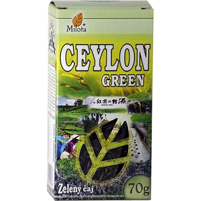 Milota Ceylon green EARLGREY OP Listový čaj zelený 70 g