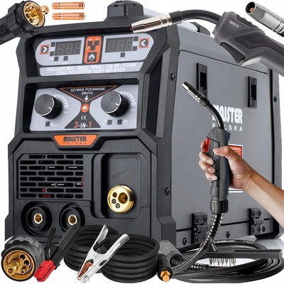 Majster Polska 20-250 A 230 V MIG/MAG MMA TIG