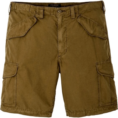 Filson Мъжки къси панталони Filson Tropical Poplin Cargo Short Shorts - Military Olive - размер 40 (US) (012-4446-0215)