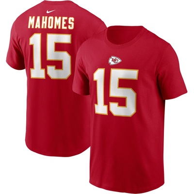 Patrick Mahomes #15 Kansas City Chiefs NFL Nike Name and Number T-Shirt