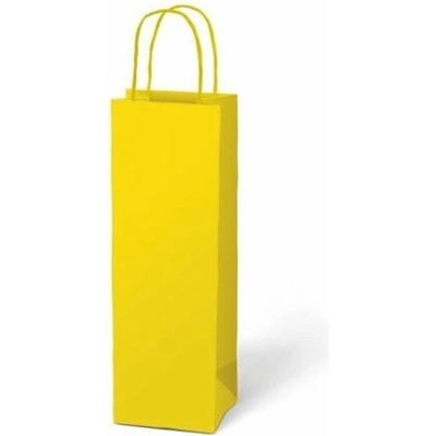 Taška dárková T12 kraft 120x360x90mm žlutá