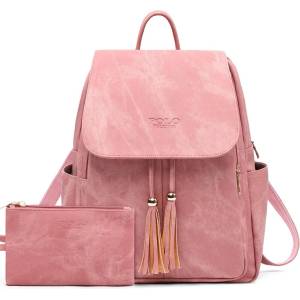Vicuna polo Дамска Раница и портфейл Vicuna Polo Sunrose, Розова (VICUNA-WOMEN-V3001-PINK)
