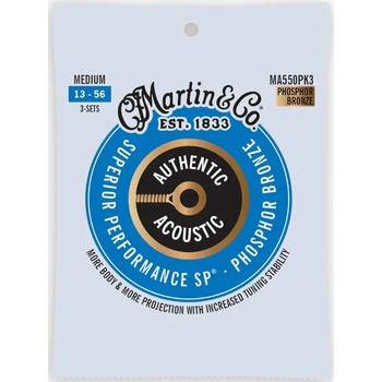 Martin MA550PK3 Authentic SP Струни за акустична китара (HN202245)