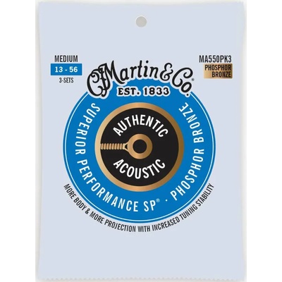 Martin MA550PK3 Authentic SP Струни за акустична китара (HN202245)
