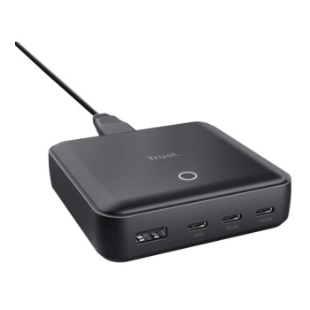 Trust Maxo Универсален Черен Променлив ток (AC) На закрито (25242) (25242)