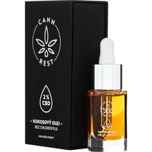 Cann Rest CBD 2 % v kokosovém oleji bez chlorofylu 15 ml