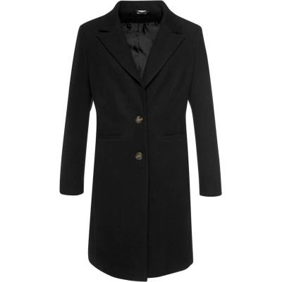 LASCANA Преходно палто черно, размер 34